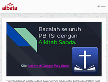 Tablet Screenshot of albata.info